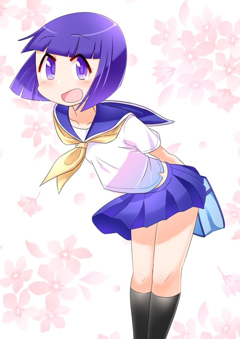 縁ちゃんの髪型をおかっぱにしてみたりする
#ゆゆ式 