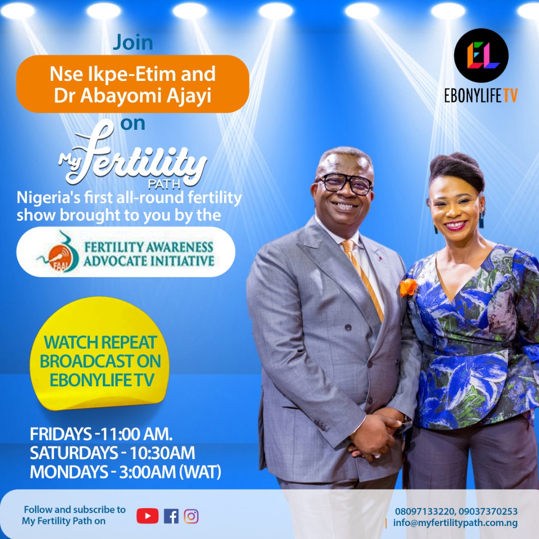 fertilitypath's tweet photo. Missed this week's episode of My Fertility Path?
You can now watch a repeat broadcast of the show on Ebonylife TV at these times;
Friday: 11am (WAT)
Saturday: 10:30am (WAT)
Monday: 3am (WAT)
#Myfertilitypath #FertilityAwareness #FertilityTVShow https://t.co/5mCRqd57Nh