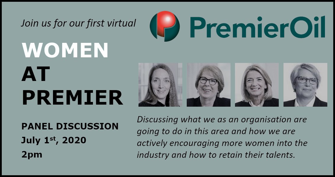 Harbour Energy (@harbourenergy) on Twitter photo Our great panellists are preparing for our very first internal virtual event next week at Premier Oil. We are excited to hear their insights & tips on how they’ve navigated their successful careers #WomenAtPremier #PeopleAtPremier #womeninenergy #womeninengineeringl Our great panellists are preparing for our very first internal virtual event next week at Premier Oil. We are excited to hear their insights & tips on how they’ve navigated their successful careers #WomenAtPremier #PeopleAtPremier #womeninenergy #womeninengineeringl