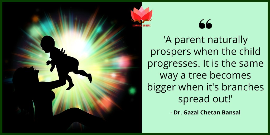 gazal_chetan's tweet photo. #quoteoftheday #parent_child #learningsphere #drgazalchetanbansal #love #compassion #Patience https://t.co/VJPdJunFDO