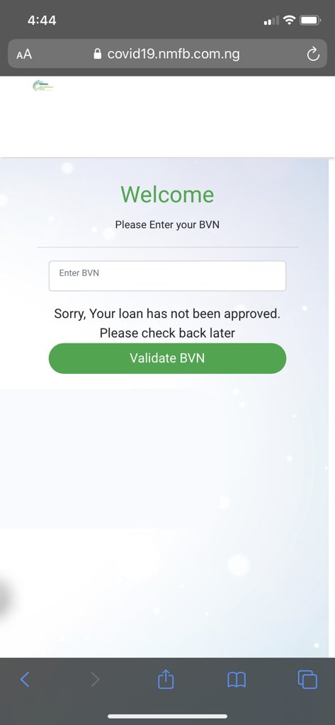 iamobexjon's tweet photo. @NirsalMFB It’s over two weeks I got the approval text message but till date I can’t validate my BVN. https://t.co/uWw6h06CBD