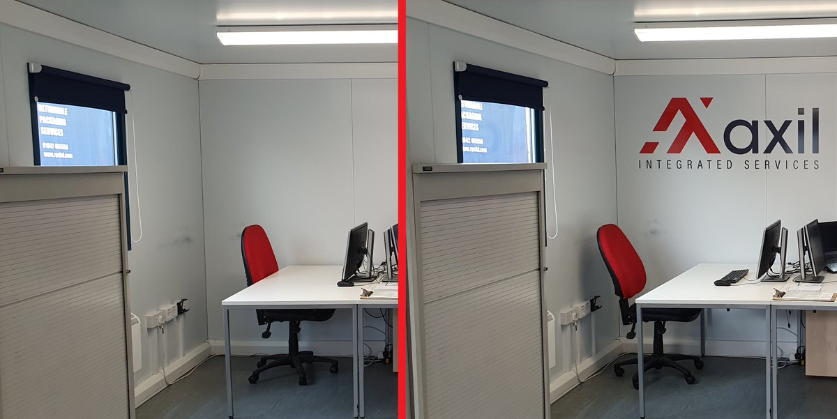 Axil_IS's tweet photo. Our new wall graphic has brightened up one of our site offices. Thanks to @MidlandSigns1

#wallgraphic #logo #officesignage #totalwastemanagement #axilintegratedservices #wallart #wastemanagementoffice #siteoffice https://t.co/UoJICoajcK