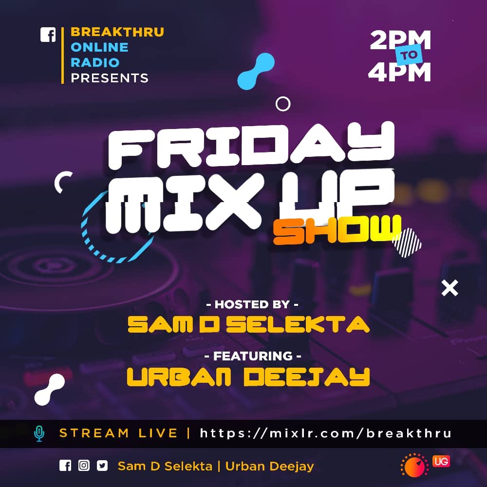 Deejay_Andr3w's tweet photo. Issa Friday🤪
#FridayMixUp 2pm-4pm on @BreakThruML with @URBANDJAY & @SamDSelekta
#ListenLive: https://t.co/XTSnCWBGsq
Then
#Multi-Award winning @djvictor256 at 8pm Live on Facebook: @powerfmuganda #PFMArtistInvasion https://t.co/OwjQ0vTx43