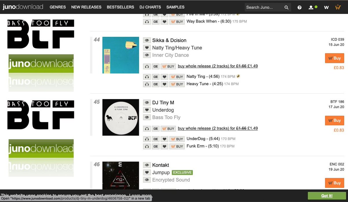 Basstoofly's tweet photo. ๐ฅ๐ฅTop 50 ๐ฅ ๐ฅ in this weeks #DNBChart @junodownload you guys are amazing big up all the supporters if you have not heard it go check it out โฎ๏ธ click the link
.
https://t.co/LdN62gOcnl
.
.
#DNB #Drumnbass #DNBchart #Drumandbass #undergoudDNB #bedroomraver #DNBbedroomraver https://t.co/1cjIAIJmPL
