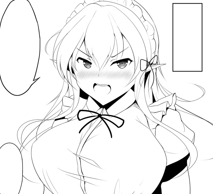 久しぶりにスティーリアちゃん描いてる 