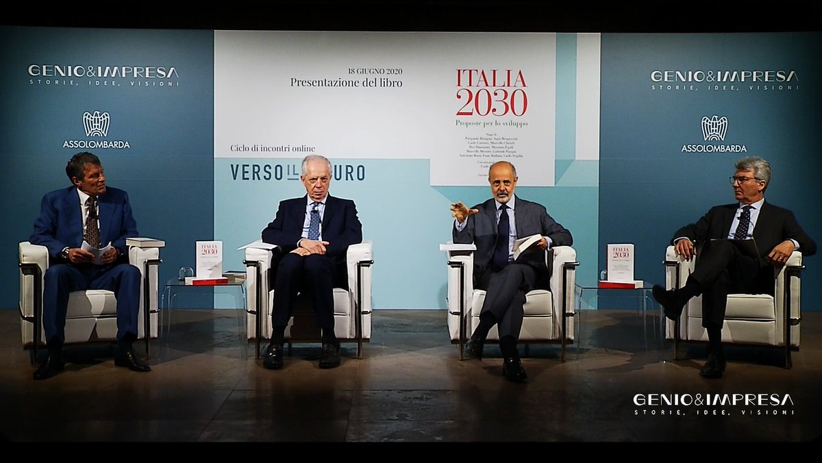Il piano #Italia2030 di #Confindustria è un libro che raccoglie undici saggi (più prefazione) tutti scritti da uomini e presentato ieri da quattro uomini. Leggerò il volume e valutero' le proposte nel merito, ma certo visto così più che Italia 2030 sembra Italia 1030...