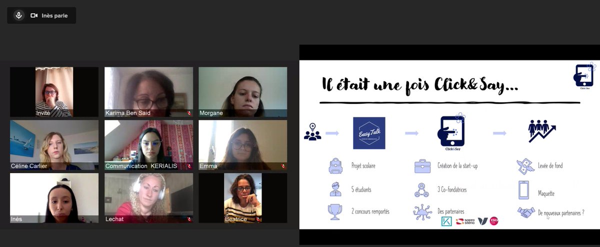 KERIALIS_Prev's tweet photo. En Direct de la Soutenance du#PrixKERIALIS !
Nous découvrons les projets des candidats étudiants et enfants de nos clients salariés des cabinets d'#avocats.
#Kerialis #PrixKERIALIS https://t.co/heH7ZCm9Ur