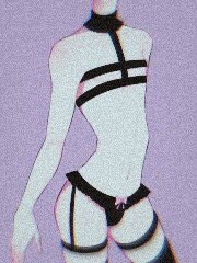 ferretshift's tweet image. ⠀ 

  ⠀ femboy friday ✨

  ⠀