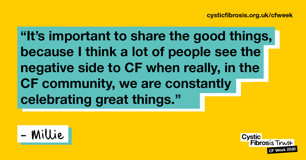 cftrust's tweet photo. Today is a celebration of the #cysticfibrosis community, how they balance their CF day to day and especially during a worldwide pandemic.
We will be sharing amazing #balancingCF stories and some of the fantastic content we've seen all #CFWeek. https://t.co/V6oK6tnFeE