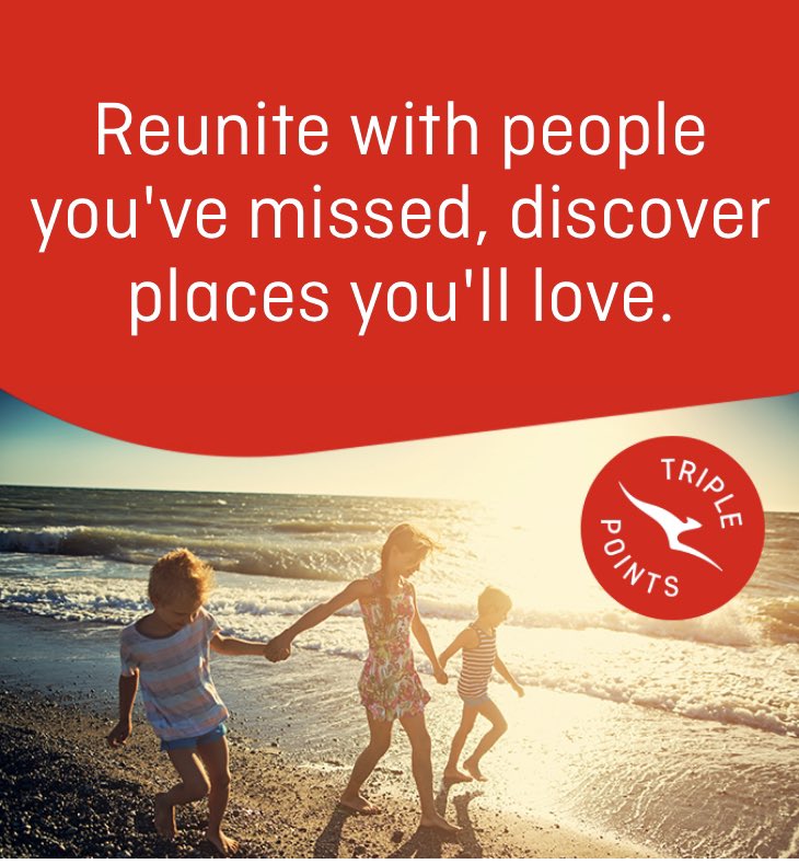 BUSINESSricardo's tweet image. Qantas is going hard! #triplepoints