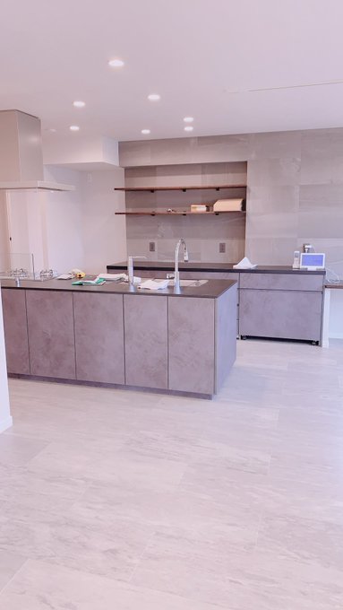 新居完成してたー!キッチン!念願のアイランド!最高
あと夫婦それぞれが好みで決めたトイレ
黒い方は旦那、白い方は私の好みが詰まっている
はー、早く住みたい 