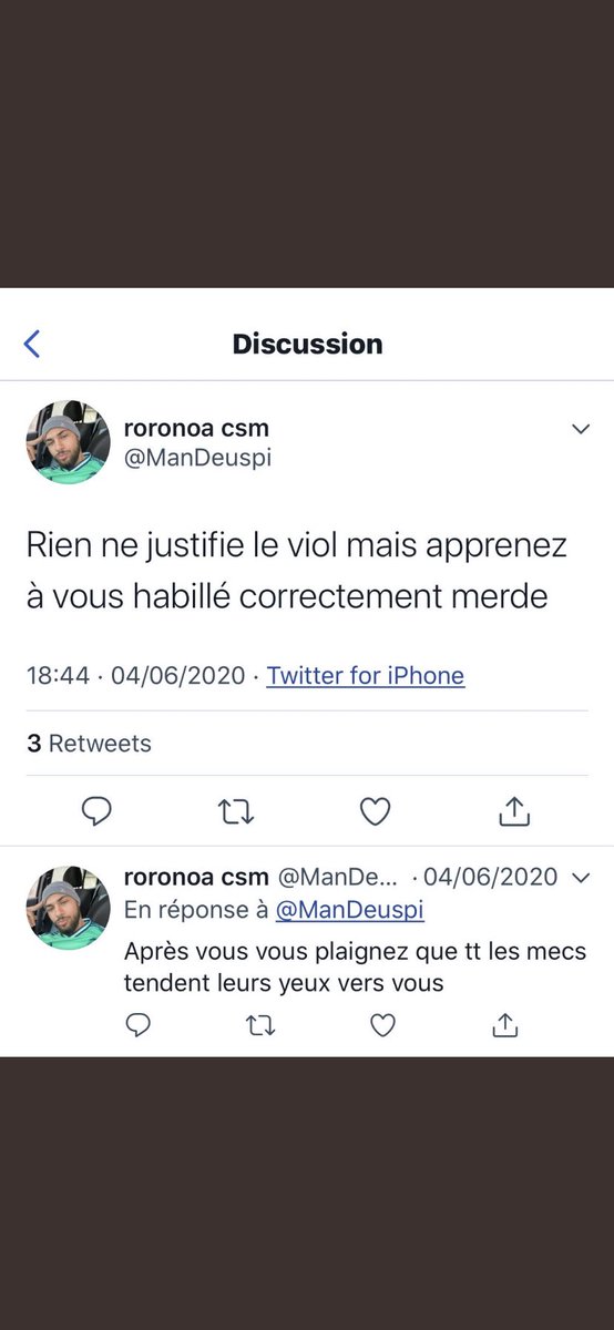 morganeemrl29's tweet photo. donc une femme ne peut plus se mettre en jupe ou avec un décolleté sinon c’est un appel au viole ? Et vous les gars quand vous sortez torse nue vous vous attendez à quelque chose dans le cul ? C’est chaud vraiment. #Balancetontiktokeur https://t.co/WnHDQnciyJ