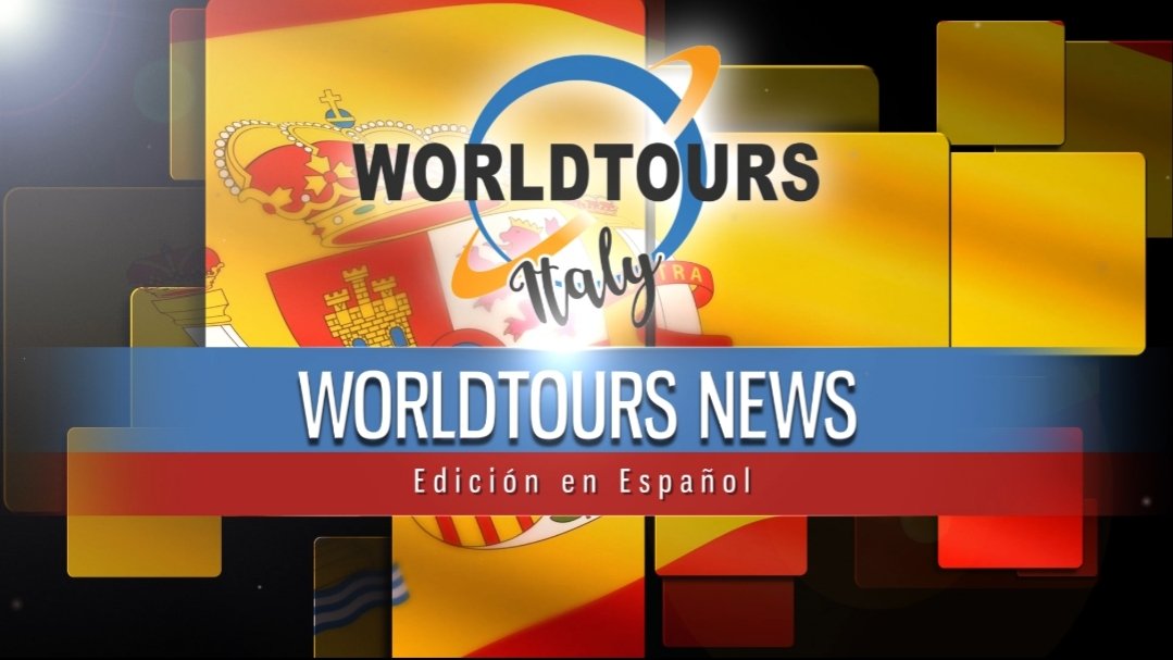 WorldtoursI's tweet photo. AL AIRE!!! 
WORLDTOURS NEWS - Turismo Campania Live 
Edición en Español (1er episodio)
El primer TG Tour en el mundo enteramente producido por guías turísticas y guías acompañantes Worldtours Napoli.
https://t.co/h23t8BQXvZ
#worldtoursnews #napoles #TurismoPrioridadNacional https://t.co/vglefrL1oW