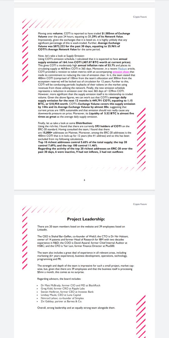 thecrypto_ruler's tweet photo. The coin is $COTI #COTI 

Yes, that's the gem u all have been waiting for.

Big thanks to @Suraj_Crypto for making this beautiful report and helping me.. 

Can't share the pdf on twitter but u guys can get it on my Telegram channel. Below is the link👇👇
https://t.co/9Gblx02ZBy https://t.co/1vkLJtnOZD