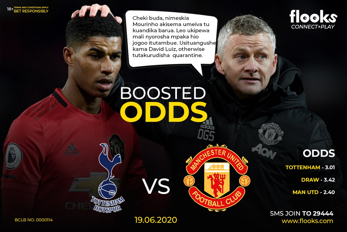 FlooksKE's tweet photo. ODDS Moto Kama Pasi🔥🔥 pale https://t.co/jc96Qh5YLt . Mourinho amejaza bus, Unaona Ole akiwezana leo? 🤙🤙
SMS Join To 29444| https://t.co/jc96Qh5YLt. CHEZA BILA BUNDLES to enjoy FREE Karibu JACKPOT and 100% BONUS https://t.co/A37vrPFNEF