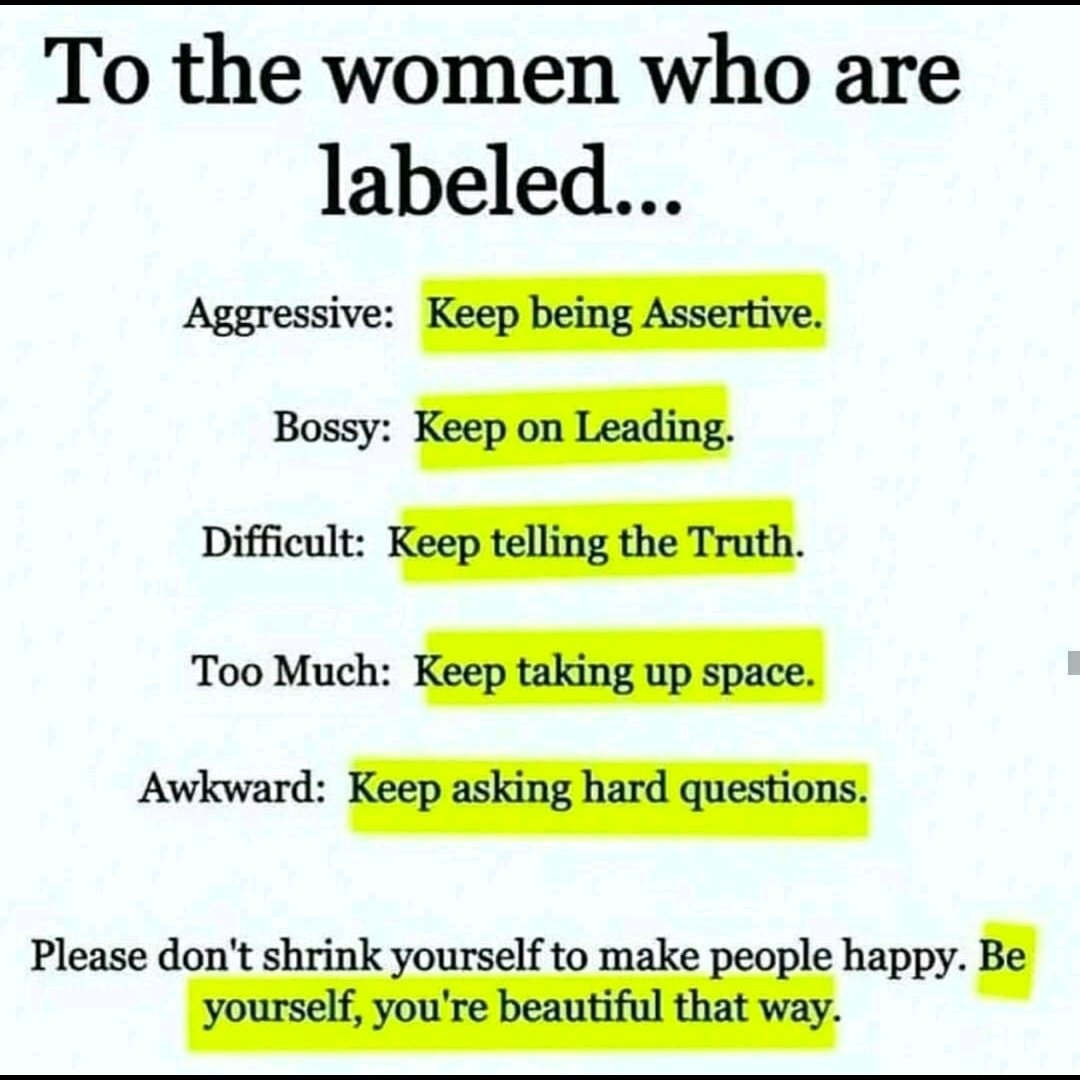 To the women who are labeled...
<a href="/CPEREZANDUJAR/">Carmen Pérez Andújar 💚🇪🇸</a> 
<a href="/in_wwa/">WWA - WOMEN WAY IN ARBITRATION LATAM</a> 
<a href="/ArbitralWomen/">ArbitralWomen</a> 
<a href="/SalomeReynoso/">SReynosoR</a> 
<a href="/crimueller/">Christa Mueller</a> 
<a href="/WomenLegalW/">Women in a Legal World</a>