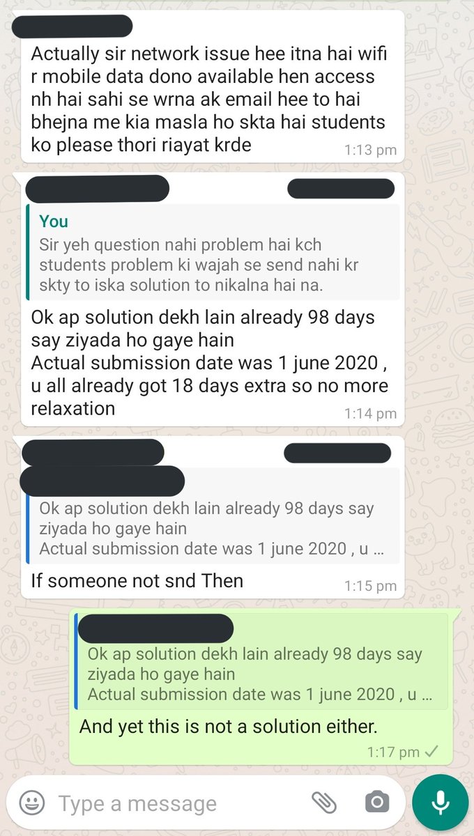 th3bardock's tweet image. Look at this arrogant professor of mine. When he didn&apos;t had any answer he was like the date was this then this and that. He clearly said last week that the assignment is being extended, make presentation too and extended deadline.
#banonlineclasses 
#HEC_PromoteToNextSemester