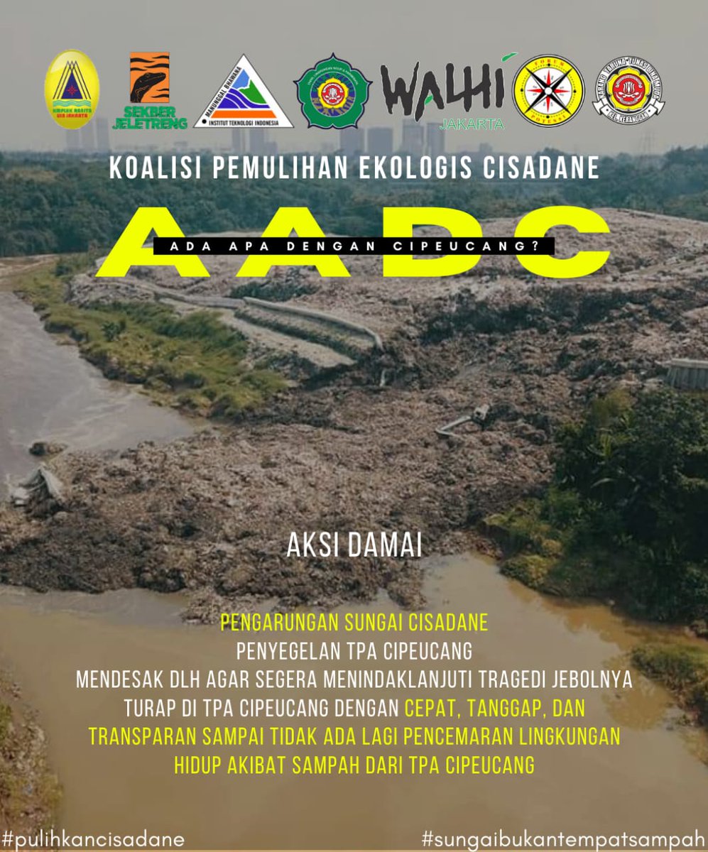 ranita_uin's tweet photo. #pulihkancisadane #sungaibukantempatsampah #savecisadane #buanglahsampahpadatempatnya @walhinasional @uincommunity #uinjkt #kmplhkranita https://t.co/zWkjnA9dwX