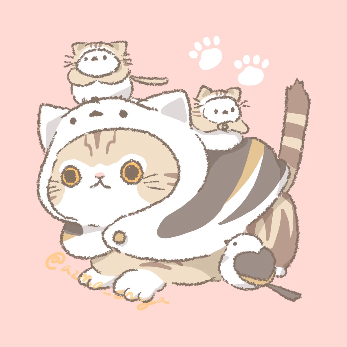 猫ちゃん『3月☆⑤苺×シマエナガ』 Ea3PZyhVcAANXP-?format=webp&