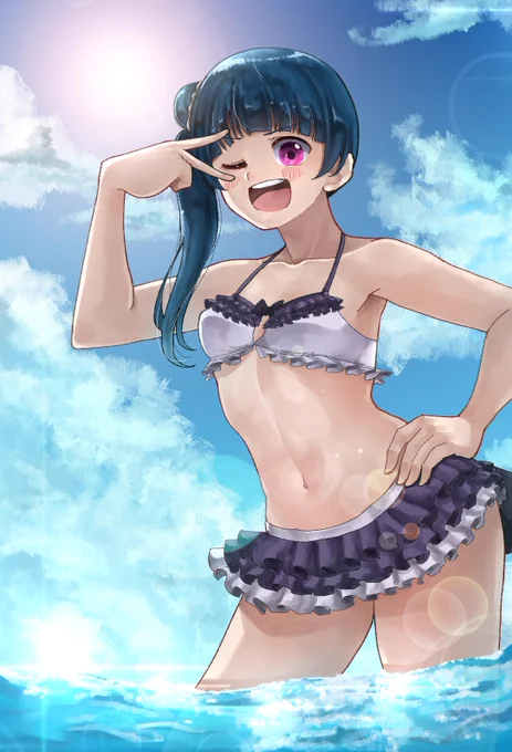 夏…ですね… 
