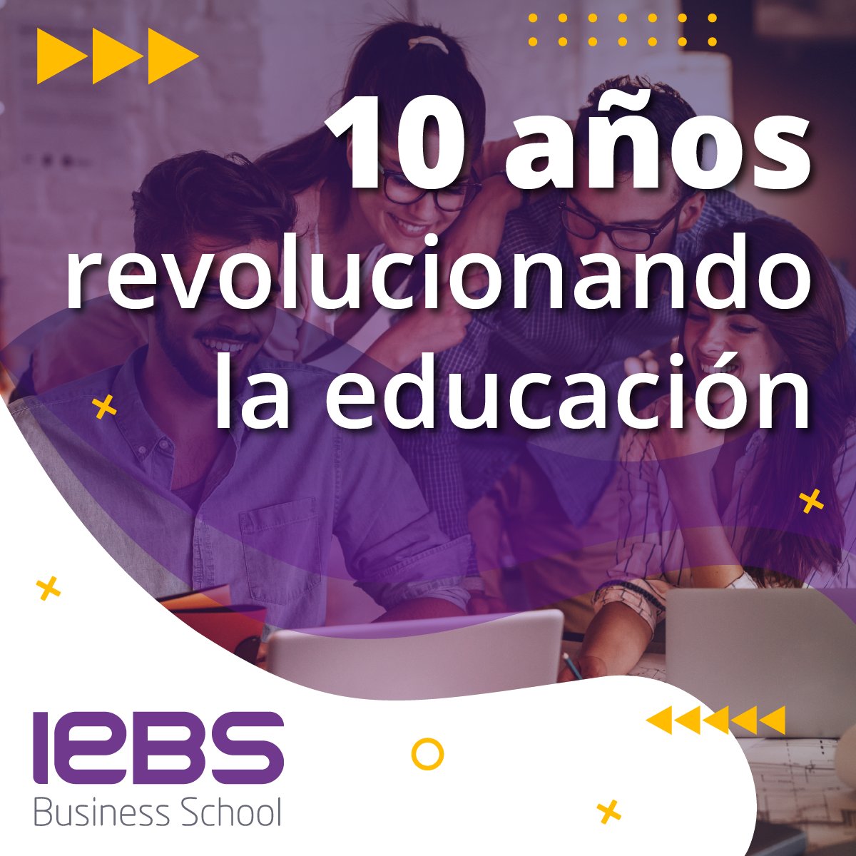 Cumplimos #10AñosDeRevoluciónEducativa: ¡Nacimos para reinventar la educación y formar nuevos líderes digitales! 👩‍💻👨‍💻

#10añosIEBS #TodoCambia #YoSoyIEBS