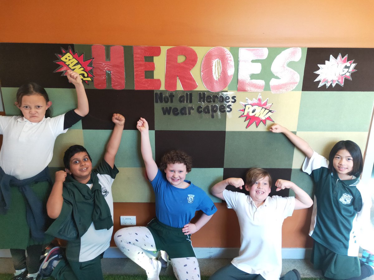 2/3RM are SUPER excited about our new 'heroes' unit. We are looking at everyday heroes in our lives and around the world, as well as a few sneaky superheroes. This week's persuasive text: invisibility or flying powers? What would you choose? <a href="/MissRobinsonte1/">MissRobinsonteaches</a> <a href="/IngleburnPs/">Ingleburn PS</a>