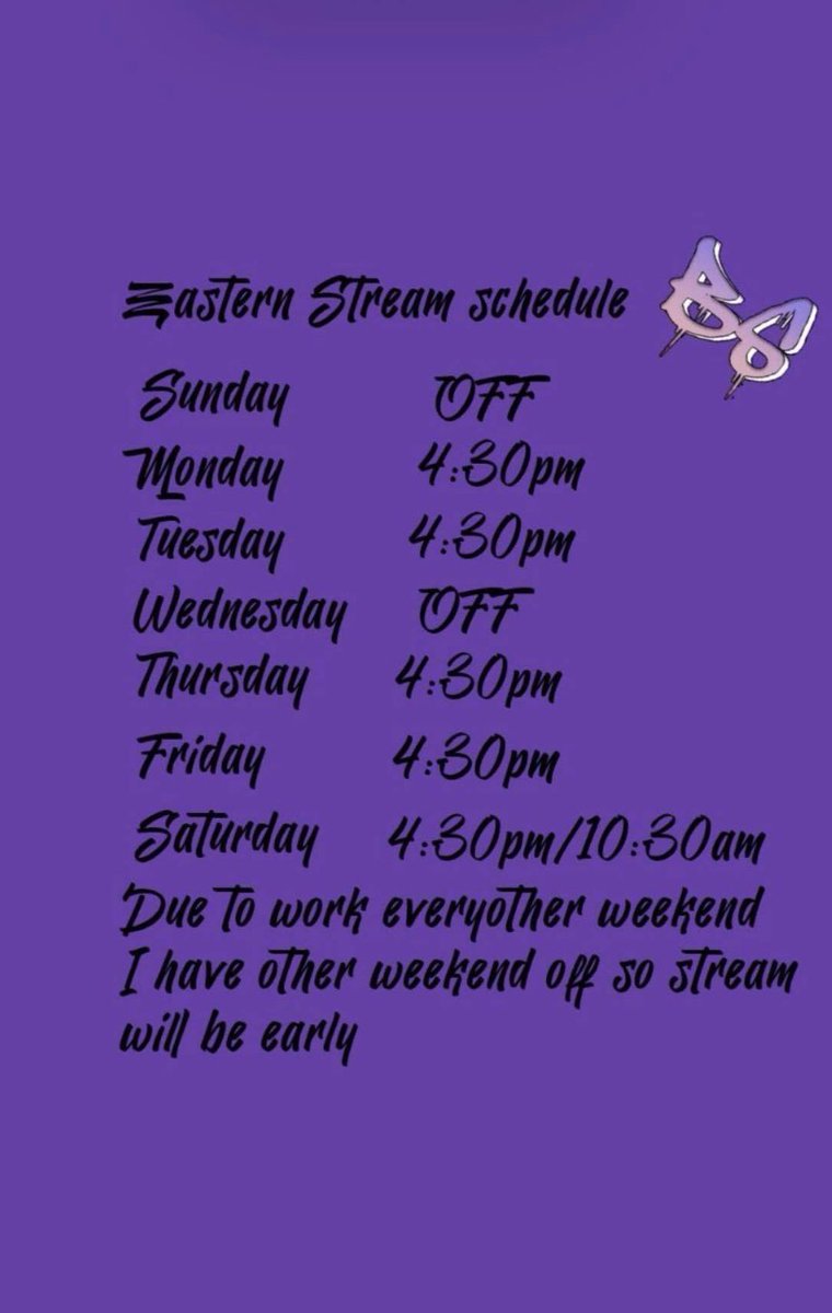Can you guys do me a big favor?:)
If you like video games and you have a twitch account, make sure you follow ITSBRIGHTSIDE.
He’s a very nice guy that talks with chat a lot, he is 10followers away from twitch affiliate. let’s try to get him to 50followers today!
Stream schedule:)