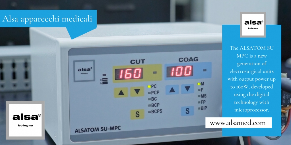 alsaappmedicali's tweet photo. The ALSATOM SU MPC is a new generation of electrosurgical units with output power up to 160W, developed using the digital technology with microprocessor. The ALSATOM SU MPC series is composed by 5 models, 4 for monopolar/bipolar use, 1 for bipolar use only, and they are… https://t.co/SHXqht3Sjh