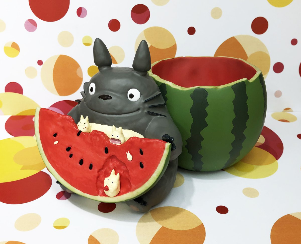 激レア　となりのトトロ　プランター　スイカ　新品未使用　ジブリ 楽天市場】ジブリ グッズ となりのトトロ プランターカバー スイカ畑