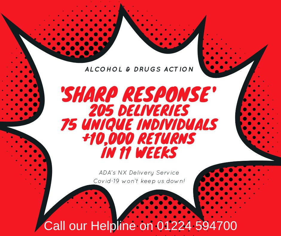 AlcDrugsAction's tweet image. The call, prep and delivery team continue to meet the demand for Sharp Response! A new client yesterday sent us a text after our delivery, &quot;Thanks again to both of you&quot;. Nice to get that feedback. #reduceharm #stopcovid19 #sharpresponse #saferhomes