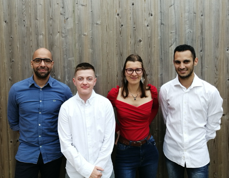 IUTNantes's tweet photo. Félicitations à nos étudiants innovants de
#licenceprofessionnelle #logistique et #qualité qui ont remporté la 2ème place du concours #HandlingTheFuture organisé par @GroupManitou. Cette année la thématique portait sur les "Nouvelles visions des Achats". Bravo ! https://t.co/ck0HtgsDDq