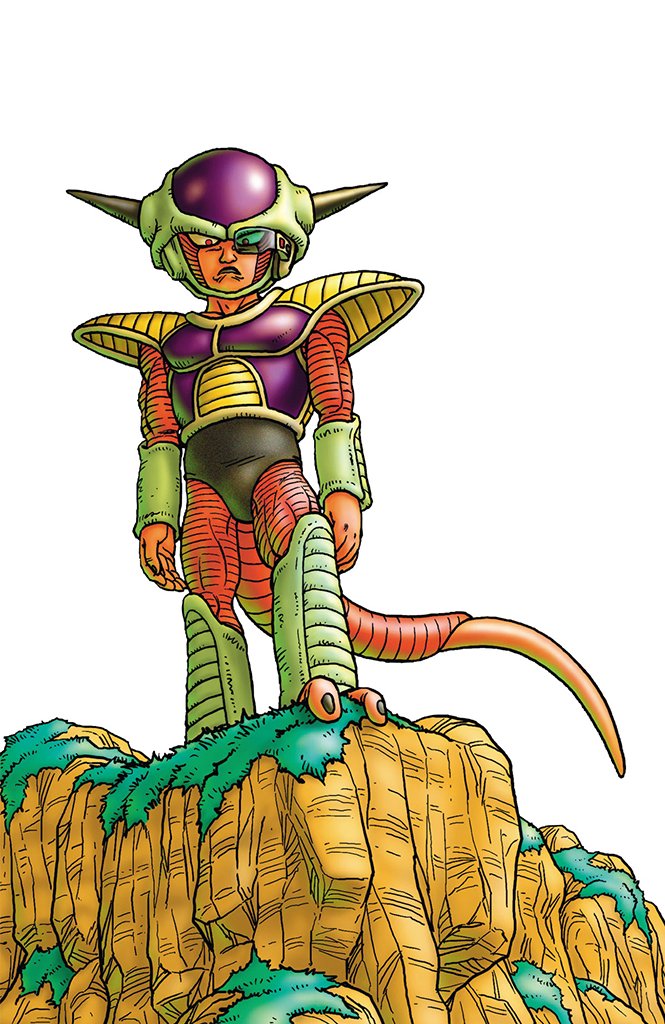Le concept de transformation de Freezer est différent. Il retient son pouvoir grâce à des formes dégénérescente. Graphiquement elles sont de plus en plus compliqué ... même Krillin s& #39;imaginera sa forme parfaite totalement excentrique...