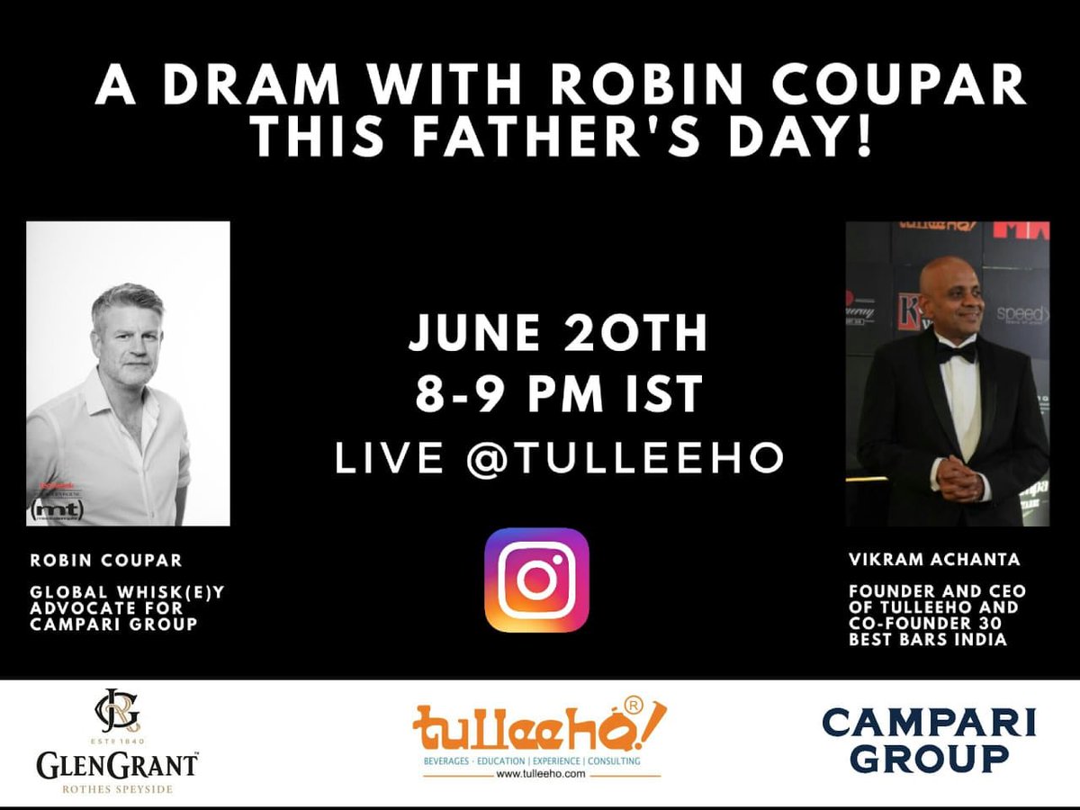 Catch <a href="/rumdoodle69/">Rumdoodle69</a> of Tulleeho on Father’s Day with <a href="/CouparRobin/">Robincoupar</a> , exploring why Glen Grant is the Dr Jekyll and Mr Hyde of Single Malts, amongst (hopefully!) other topics of interest #glengrant #fathersday
