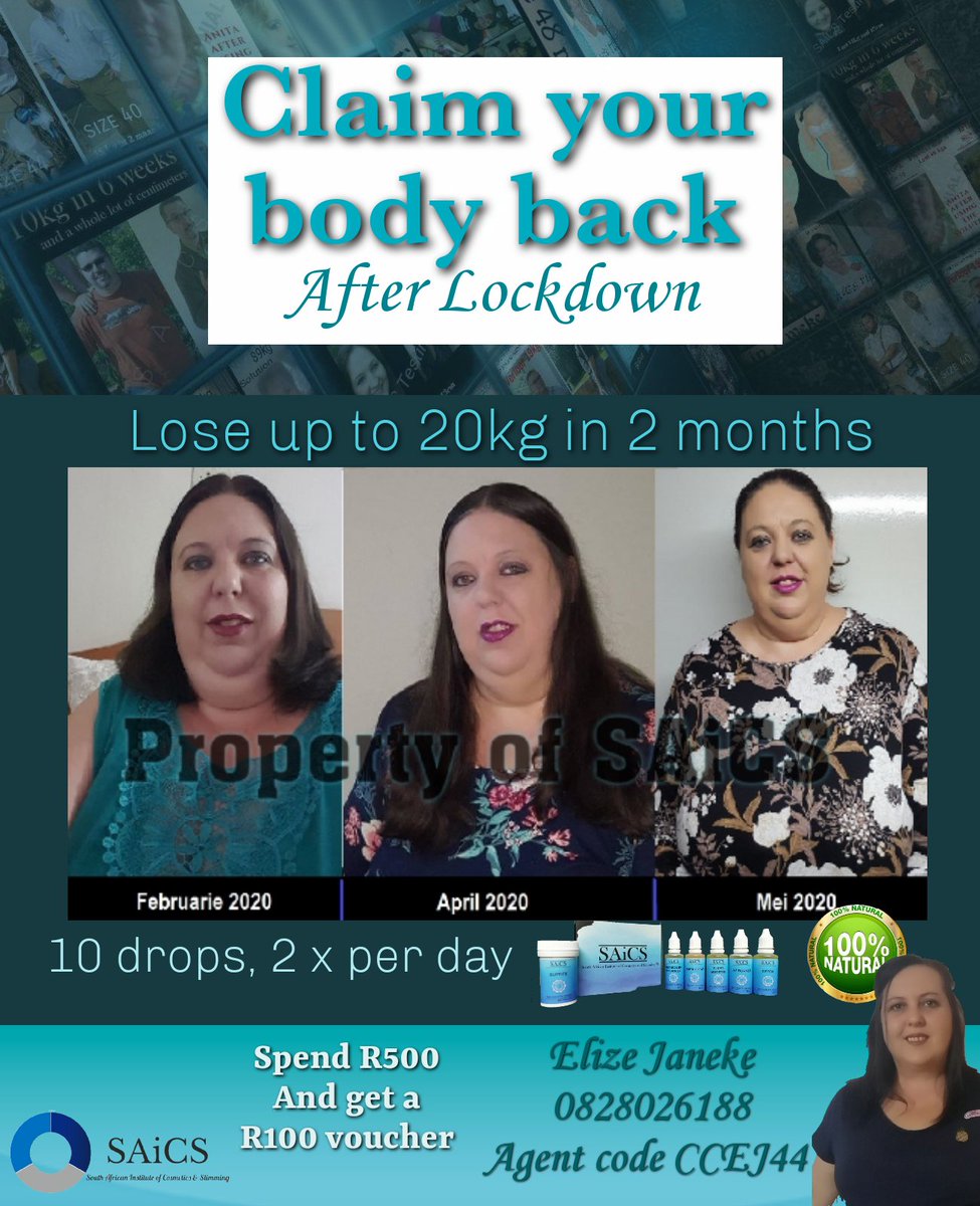 SAiCSBeautifyY1's tweet photo. Tired of being fat?
Do you want to look in the mirror and feel good?
I can help you feel great about your weight and help get you that self confidence.
#SAiCS #SaicsSlimming #LoseWeight #feelgood #NewYou #NaturalBeauty https://t.co/Et1fbwC52u