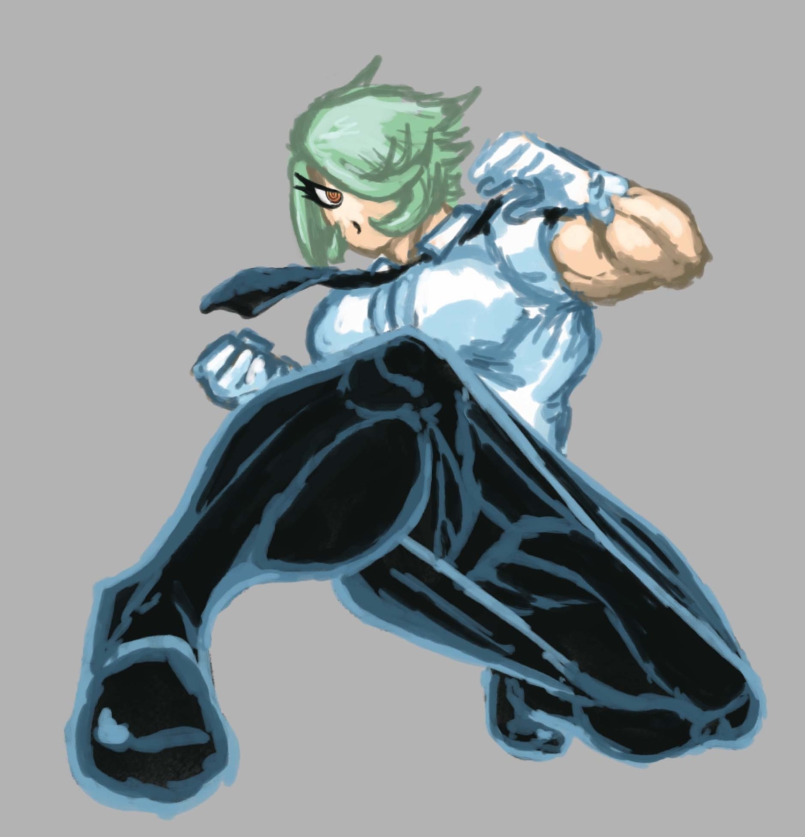 Nodegama's tweet photo. Kiruko Fan-Art 5 #Kiruko #military #novice #police #woman #female #mucular #muscle #strong #thighs https://t.co/5Du2Mq6lF6 https://t.co/oWTtIZRJjX
