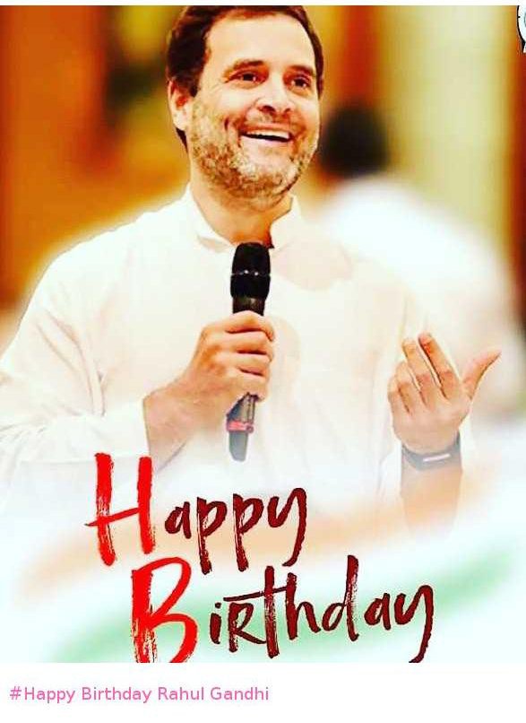 Happy Birthday Rahul Gandhi 