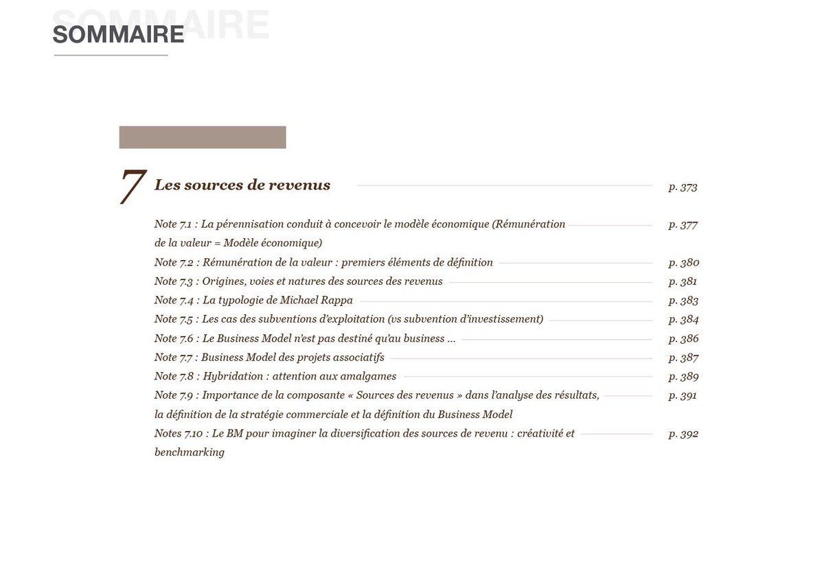 Le chapitre 7 relatif aux sources des revenus est en ligne et librement accessible grp-lab.com/le-chapitre-7-… <a href="/univbordeaux/">Université de Bordeaux</a> <a href="/fondationbxuniv/">Fondation Bordeaux Université</a> <a href="/T_Verstraete/">Verstraete Thierry</a> <a href="/EsteleJouison/">Estèle Jouison</a> #businessmodel #entrepreneuriat #Entrepreneurship #etudiantentrepreneur <a href="/PepiteFrance/">Pépite France</a>