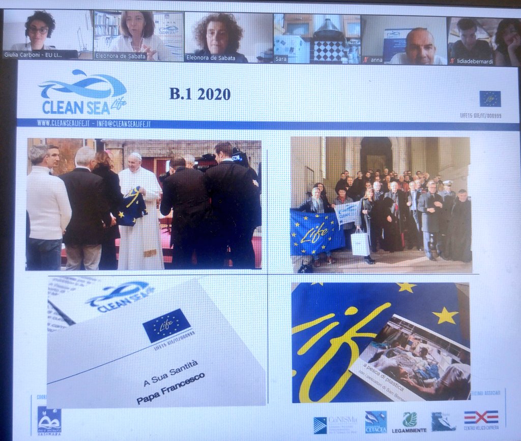 Giulia_Brussels's tweet photo. Today I am virtually in #Sardinia 🇮🇹 visiting 🇪🇺 #LIFEProject @CleanSeaLIFE 🌊
I would have loved to be there for real but the real results they are reaching with #fishingforlitter #spazzamare #BeatPlasticPollution #NothingOverboard and more is what really counts!
💙🙏🐟🐙🐬🐚🐋 https://t.co/IU4ydI9JUH