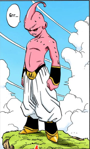 Tout comme Cell, la 1ere apparition de Majin Buu dans les année 90 à fait tiquer plus d'un fan!! On le sait, à force d'assimilations, Buu est apparu sous de très très nombreuses formes. Pour devenir finalement, dans sa forme d'origine, un enfant démon fou et dangereux.