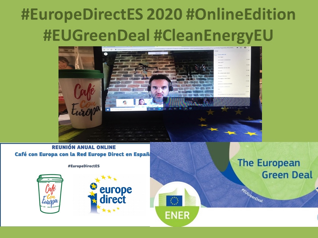 EuropeDirectRMu's tweet image. Con Antonio López-Nicolás, @Energy4Europe, finaliza @cafeconeuropa #EuropeDirectES 2020 #OnlineEdition #CleanEnergyEU #EUGreenDeal #PactoVerdeEuropeo, estrategia para alcanzar nEUtralidad climática y oportunidad de crecimiento para Europa #eficienciaenergética #energíasrenovables