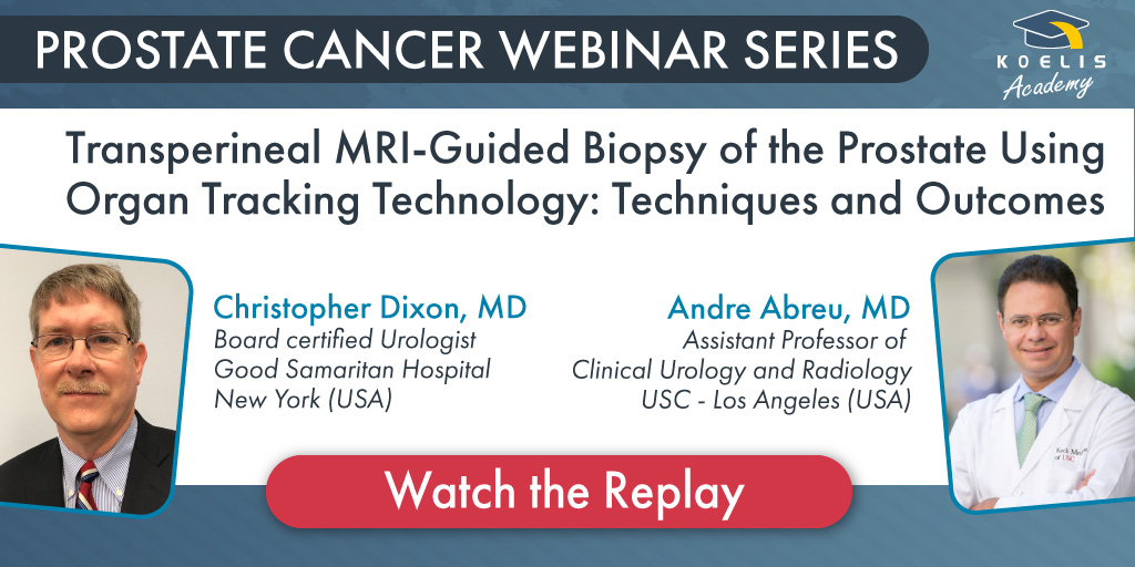 KoelisBx's tweet photo. Watch Dr.@ALDCAbreu &amp; Dr.Christopher Dixon #webinar "Transperineal MRI-Guided #prostateBx using Organ Tracking Technology: Techniques and Outcomes""
Access replay 👉https://t.co/5f2oFPRB1Z
#UroSoMe #TPBx #prostatecancer #fusionbiopsy #OBTFusion™ https://t.co/EWQPfNqp3D