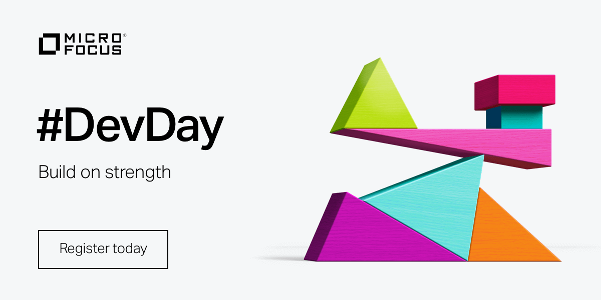 SisterCOBOL's tweet photo. YAY! #DevDay is virtual. It's a @MicroFocusCDMS event series that keeps techies up to date on the latest COBOL #AppDev strategies and #AppMod technology. Check out the schedule and join the experts as they talk future value. #COBOLRocks  https://t.co/jG6EAL5Nvr #TeamMicroFocus https://t.co/NDKE1tkyqW