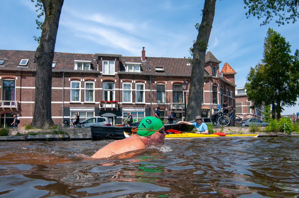 Al 40 zwemmers hebben zich aangemeld om virtueel door de Leidse grachten te zwemmen. Veel zwemplezier kanjers! #zwemmen <a href="/KNZBned/">KNZB</a> @SpeedoNL #openwaterswimming 

Zwem jij dit weekend ook mee?hopasports.com/nl/event/1e-vi…