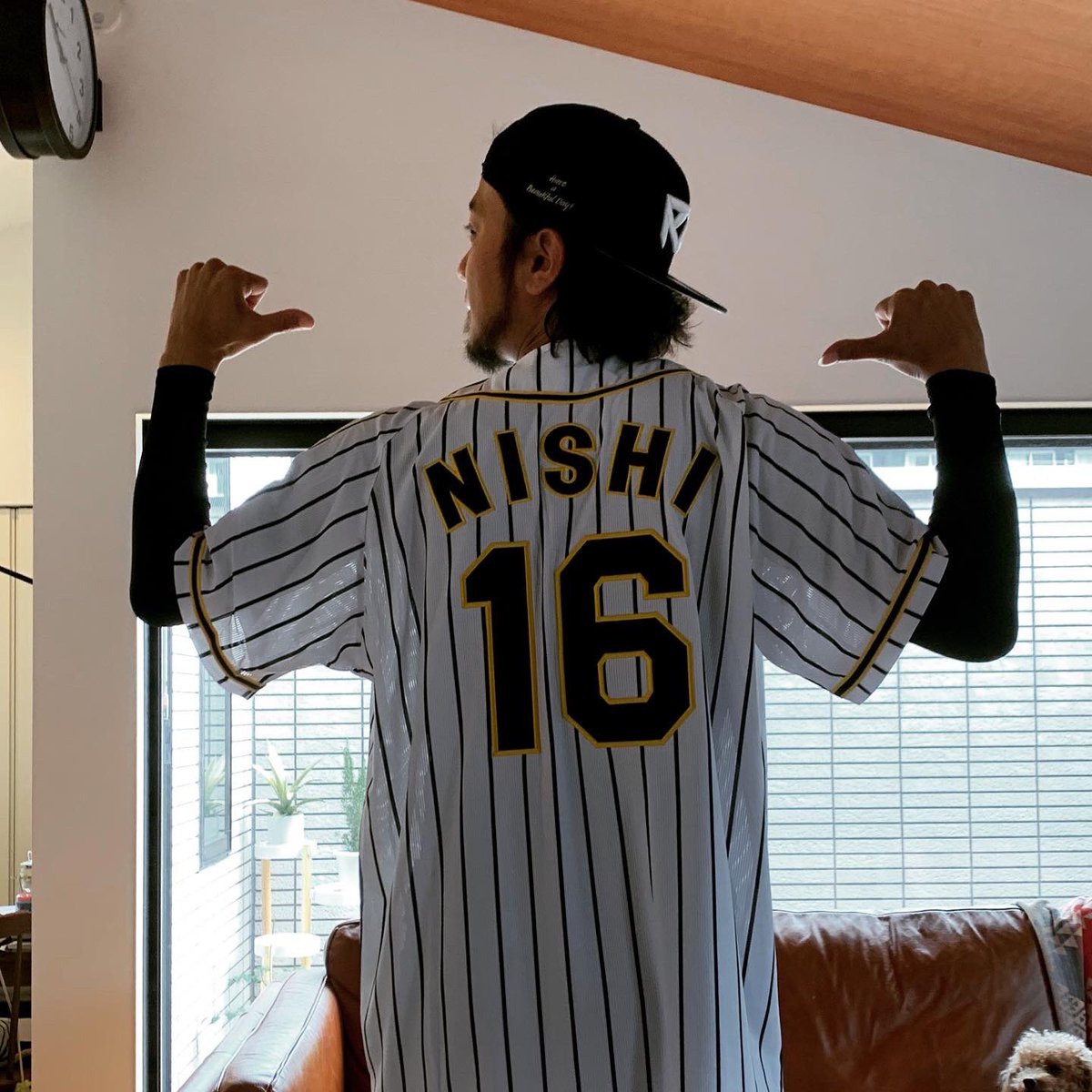 オリックス 西勇輝 実使用 アンダーシャツ　阪神　タイガース オリックス 西勇輝 実使用 アンダーシャツ阪神タイガース