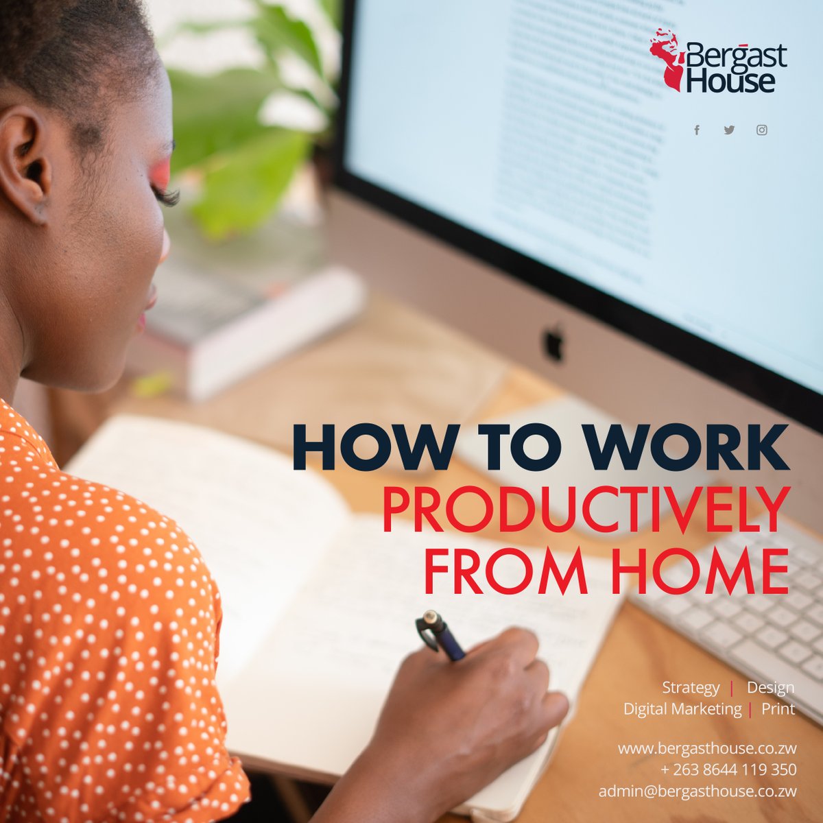 bergasthouse's tweet photo. HOW TO WORK PRODUCTIVELY FROM HOME

Working from home has become the norm for most people around the world. The Bergast House team has used a couple of steps to make working from home easy. Click on the link to read more https://t.co/d6nVIy9HEf

@bergasthouse #TimeToGoDigital https://t.co/PNSC6BK82W