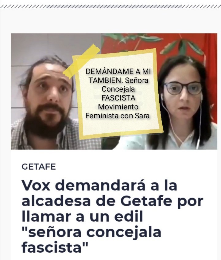 Desde U.Violeta queremos mostrar nuestro total apoyo a <a href="/sara_heba/">Sara Hernández</a>  El fascismo no se debate, se combate. Gracias, Sara, por dejarles claro que nosotras no nos achantamos ante sus ataques.
No nos borrarán 💜