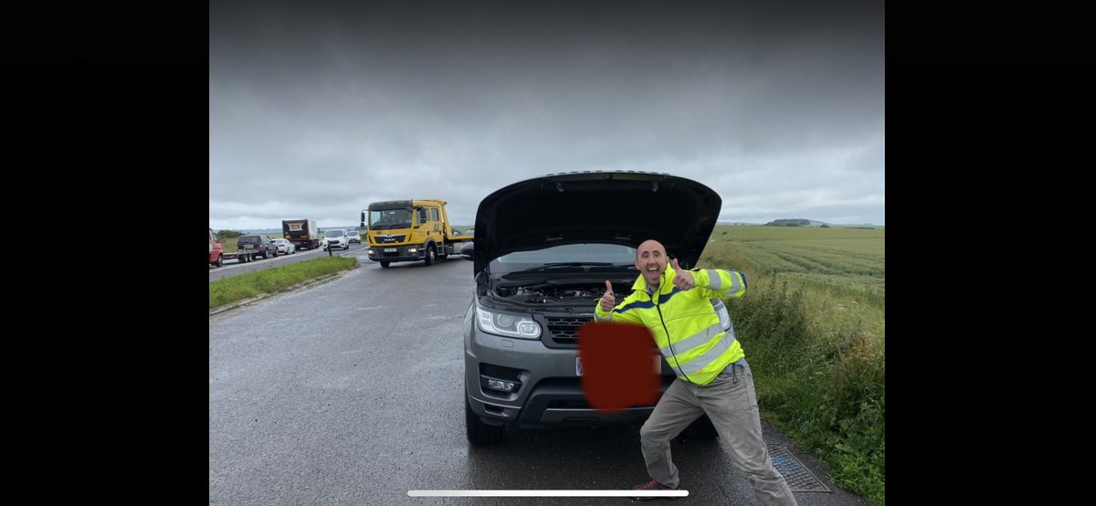 Well done @LandRover_UK we got at least four weeks before it blew up again... the moral to this story?