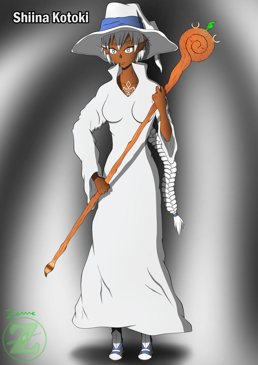 ZeweriVT's tweet photo. I realized yesterday that I didn't show this character when I finished her, so here it is. Earthiliars one of the new characters Shiina Kotoki the White Witch.
Likes, RTs and comments are much appreciated.
#originalcharacters #artist #art #manga #characterdesign #Earthiliar https://t.co/NmxfXMs60D