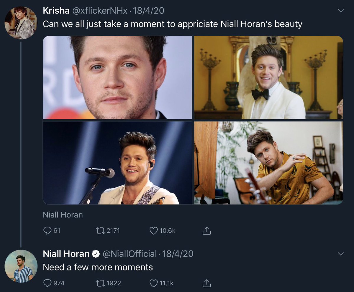horanturro's tweet photo. Message of the day: love yourself like niall loves himself. https://t.co/PSrMadIjWt
