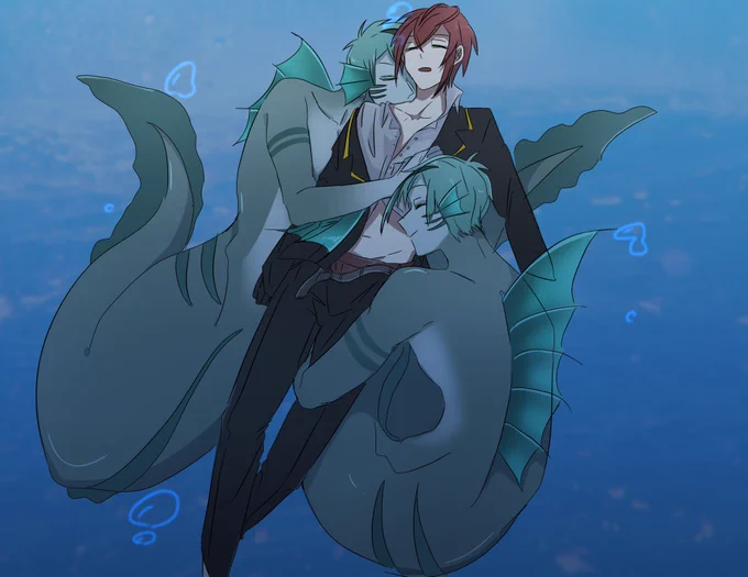 #twst_BL 
イドリド??&amp;??
首筋へのキスは執着、腰へのキスは束縛 
